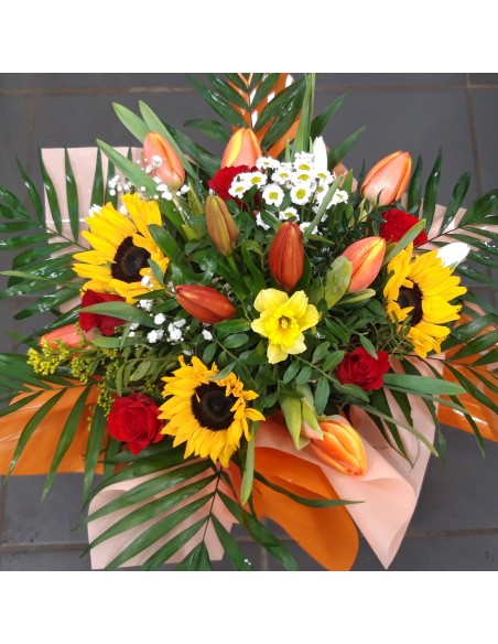 Bouquet en réserve d'eau